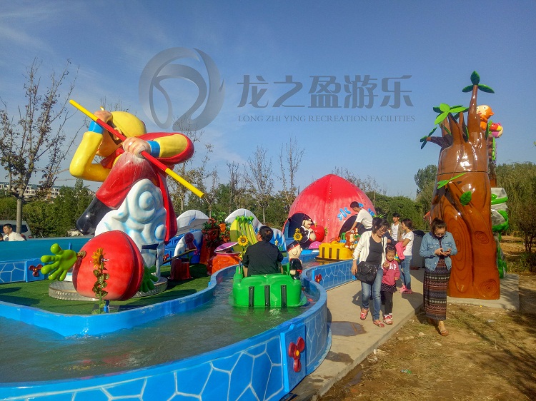 炎炎夏日，花果山漂流為您的游樂場帶去一偶清涼