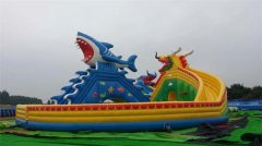 充氣游樂設備破損后怎么處理？